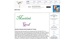 Desktop Screenshot of martinigod.com