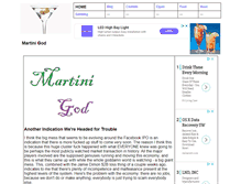 Tablet Screenshot of martinigod.com